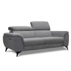 Canapé droit relax en tissu MARCUS