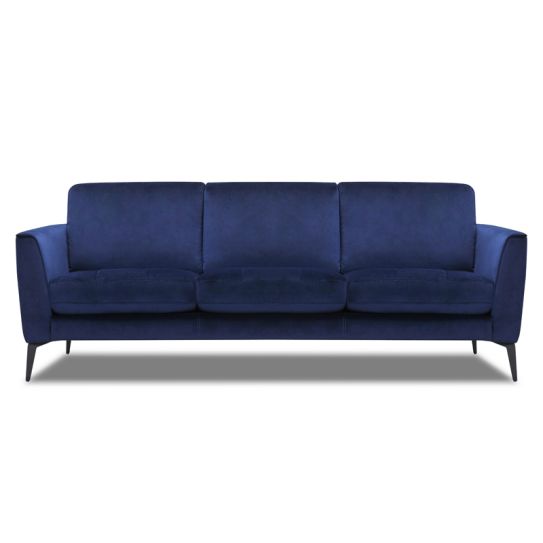 Canapé droit en tissu TEDDY