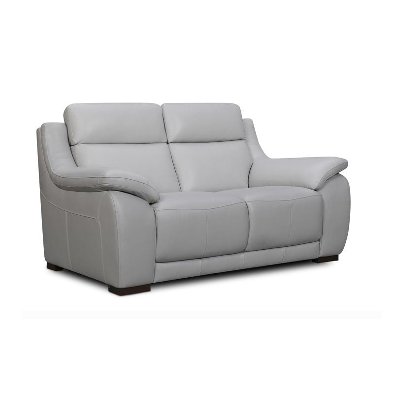 Canapé droit relax en cuir TOBY