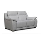 Canapé droit relax en cuir TOBY